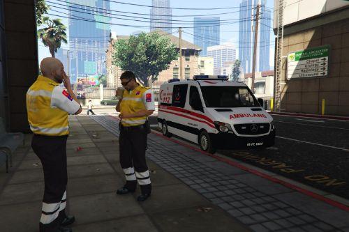 Turkish paramedic crew (112 Acil Sağlık Personeli)